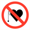 Piktogramm Herzschrittmacher verboten